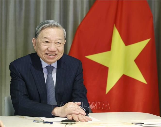 Tổng Bí thư Tô Lâm điện đàm với các nghị sĩ Hoa Kỳ